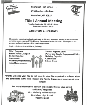 title meeting